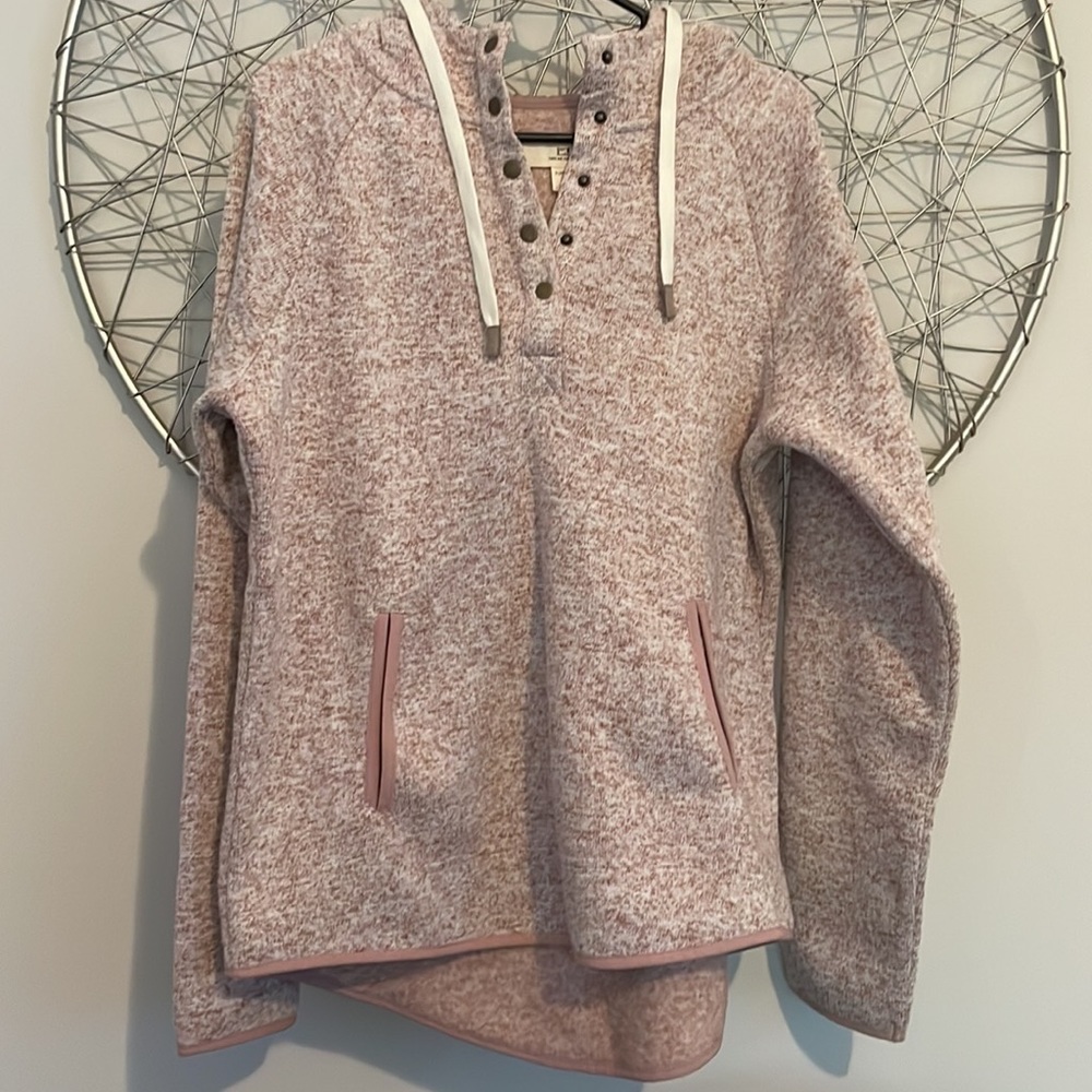 NWOT Thread+ Supply Dillon Hooded Pullover in Spice - Picture 4 of 10